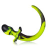 Oxballs Plug Queue Puppy Tail Bulldog 11.5  x 6 cm Jaune